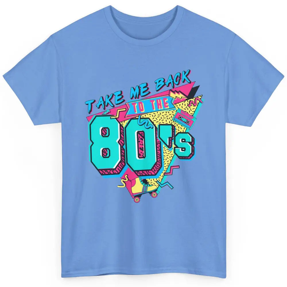 Vintage Take Me Back To The 80s Cassette Retro Rainbow Child Classic Unisex T-Shirt