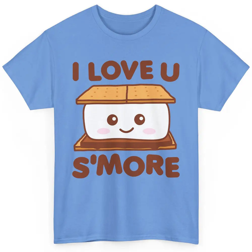 Funny Camping I Love You Smore Pun Camper Campfire Retro Classic Unisex T-Shirt