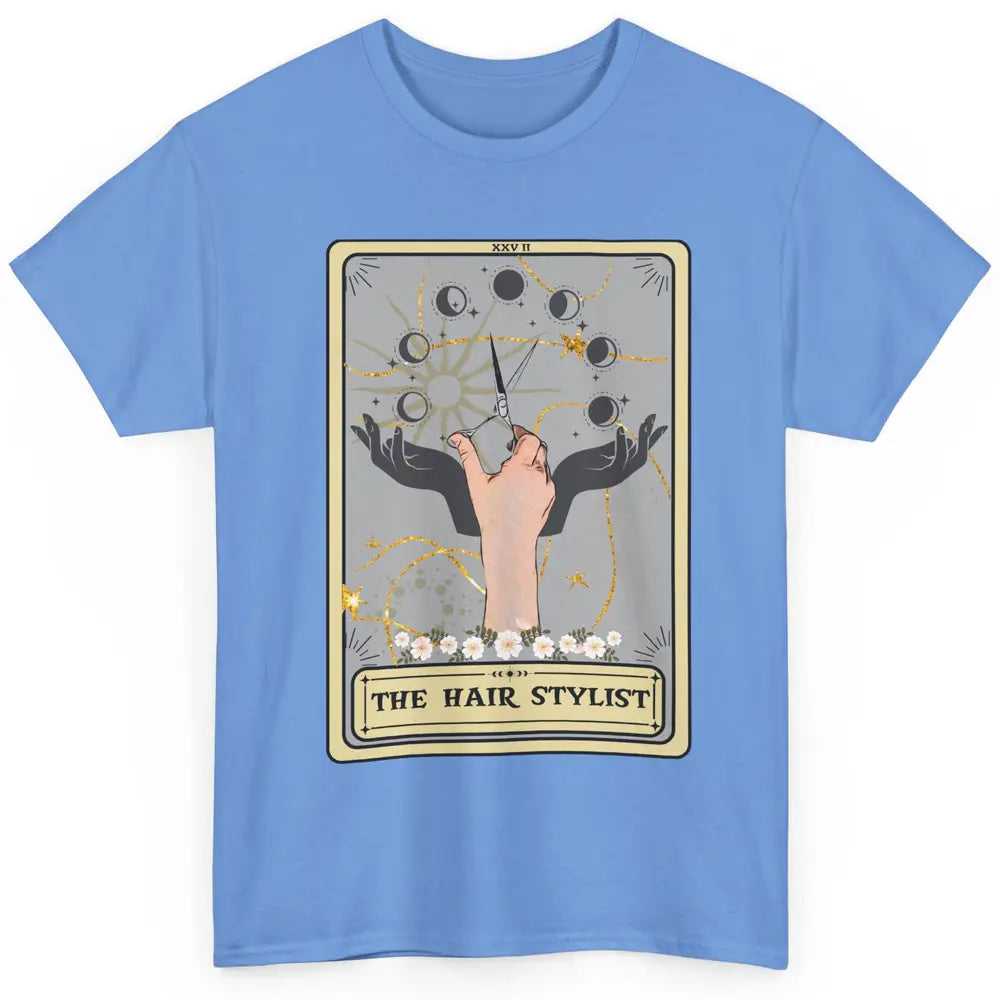 The Hairstylist Tarot Card Barber Beautician Cosmetology Classic Unisex T-Shirt