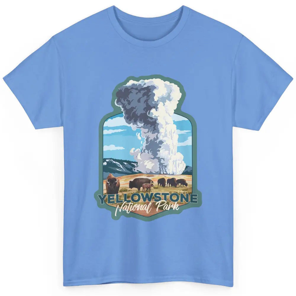 Yellowstone National Park Wyoming Old Faithful Nature Lovers Classic Unisex T-Shirt