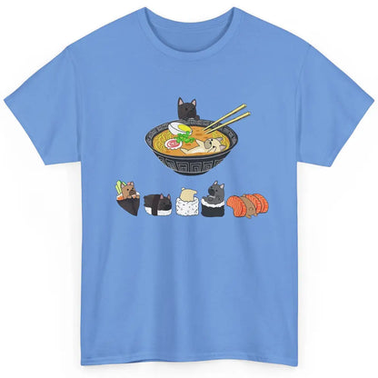 French Bulldog Sushi Ramen Bowl Japanese Kawaii Frenchie Mom Classic Unisex T-Shirt