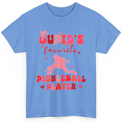 Cupid's Favorite Pickleball Player Happy Valentines Day Love Classic Unisex T-Shirt