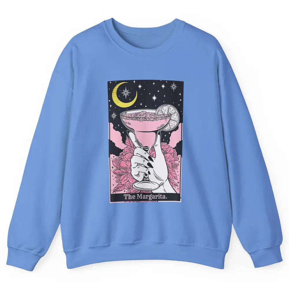 The Margarita Tarot Card Drink Wine Western Cowboy Cowgirl Unisex Crewneck Sweatshirt