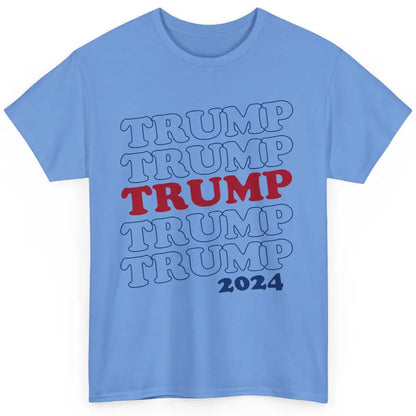 Trump 2024 Election MAGA I'll Be Back US Flag Trump Support Classic Unisex T-Shirt