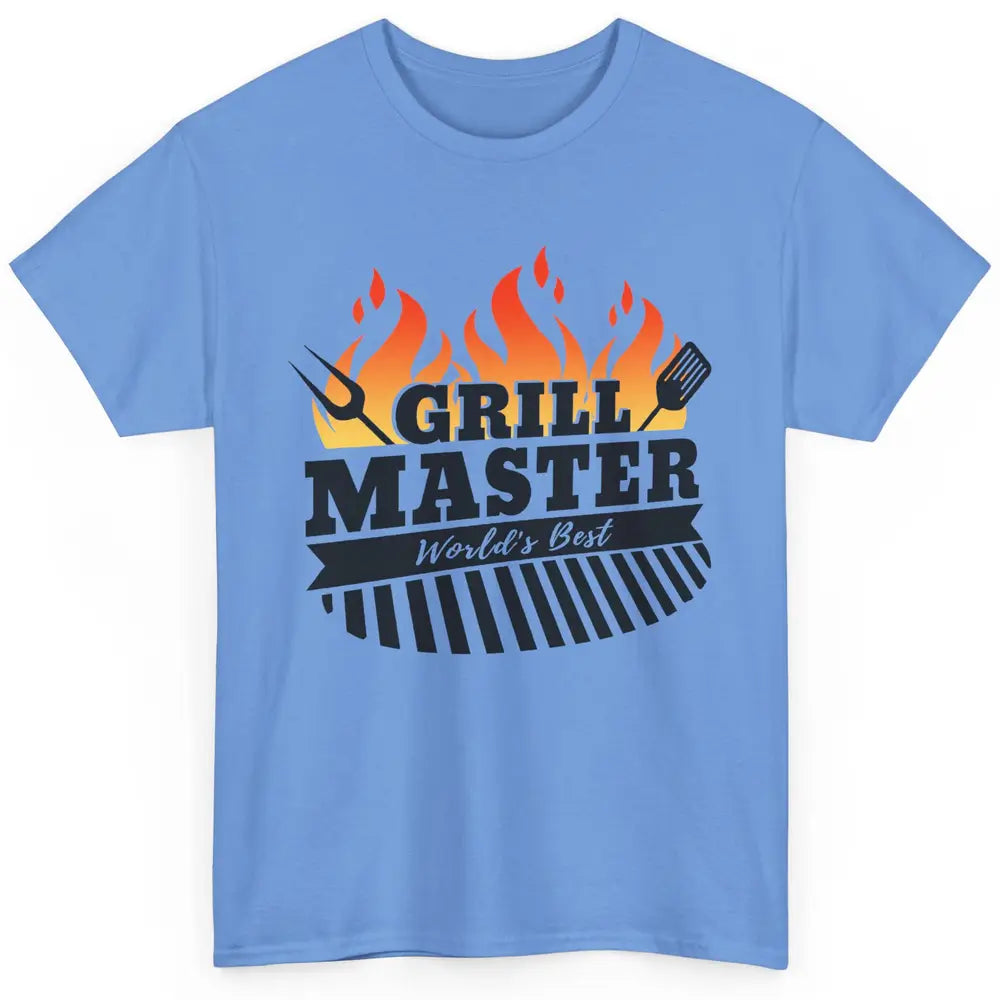 Funny BBQ Grill Master World's Best Grillfather Grillers Classic Unisex T-Shirt