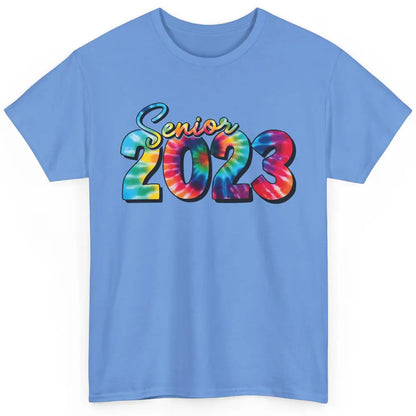 Tie Dye Senior 2023 Class Of 2023 Graduate Bachelor Hat Gift Classic Unisex T-Shirt