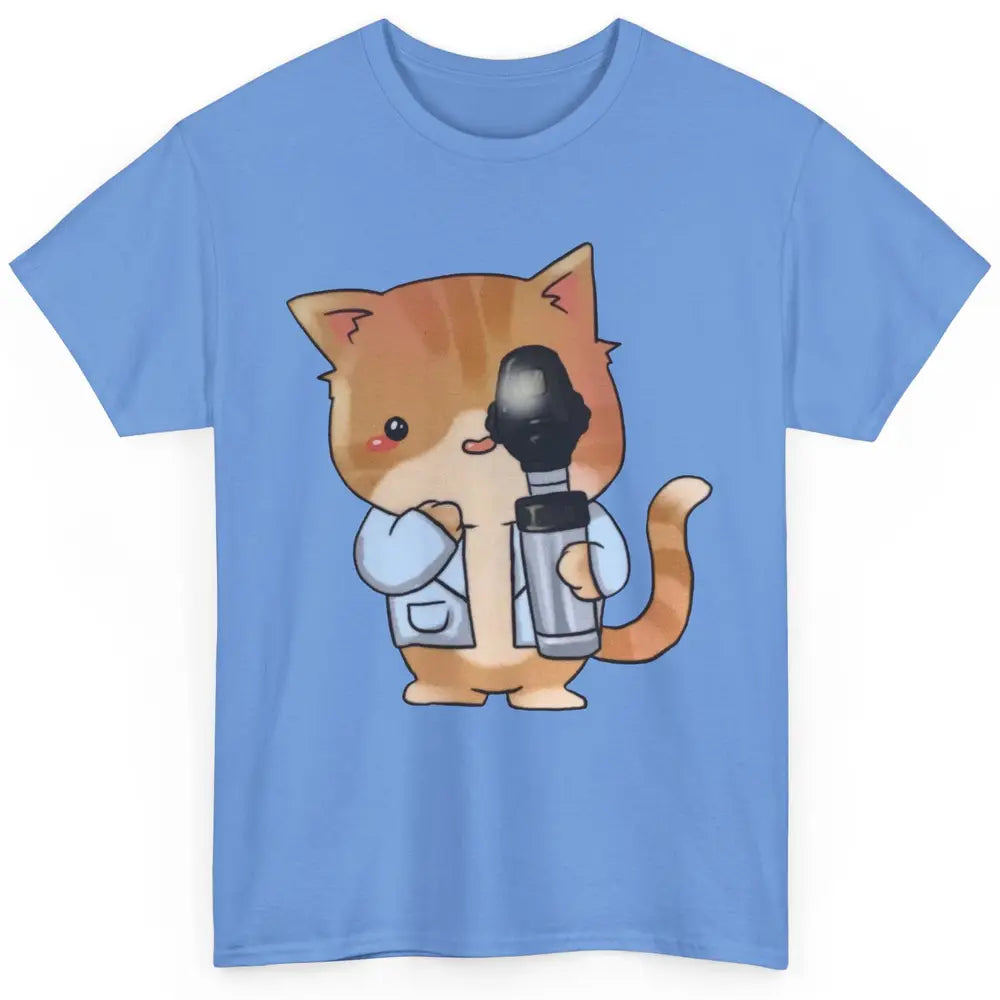 Cute Cat Phoropter Eye Check Optometrist Optician Life Gift Classic Unisex T-Shirt