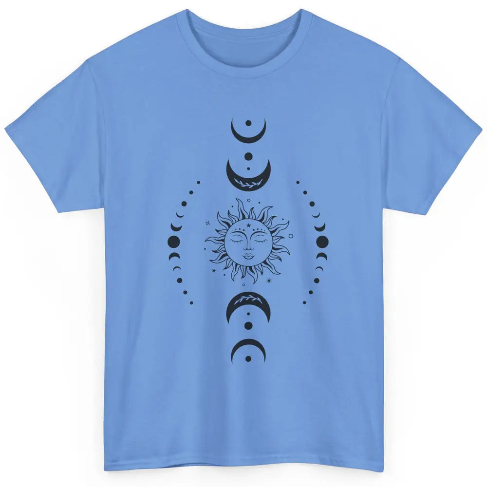 Boho Sun And Moon Hippie Girl Peace Lovers Halloween Costume Classic Unisex T-Shirt