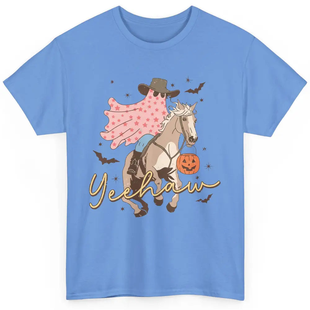 Cowboy Ghost Howdy Ghost Spooky Yeehaw Western Halloween Classic Unisex T-Shirt