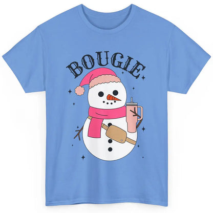 Funny Christmas Boo-jee Snowman Bougie Christmas Winter Classic Unisex T-Shirt