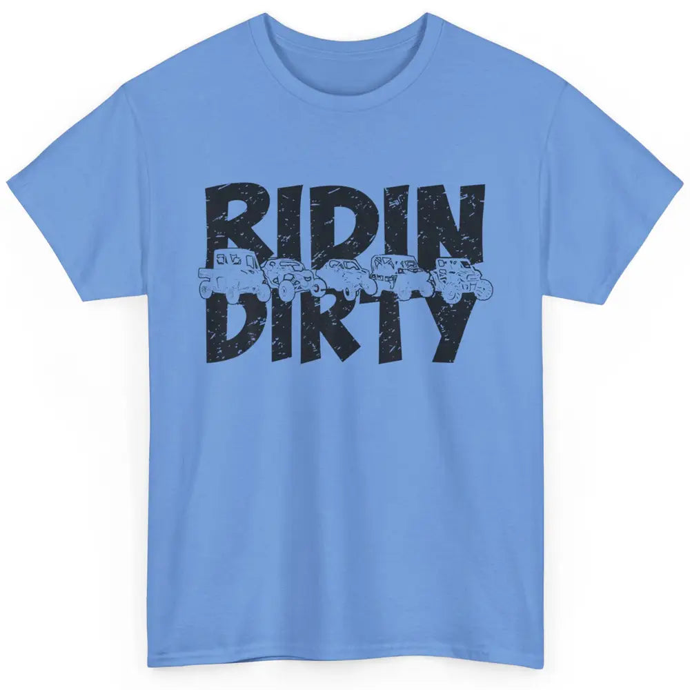 Retro UTV SXS Rider Riding Dirty ATV Offroad Riding SXS Life Classic Unisex T-Shirt