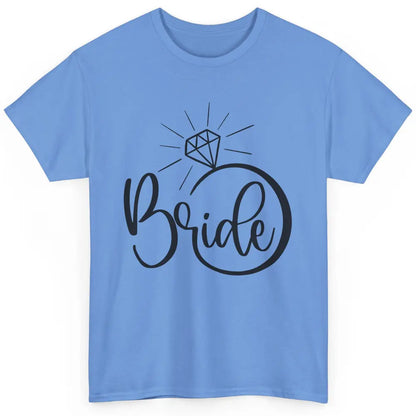 Bride To Be Wedding Ring Future Mrs. Engagement Bachelorette Classic Unisex T-Shirt