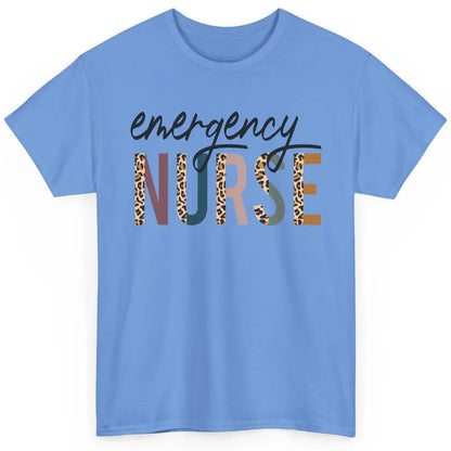 Emergency Nurse Leopard Nurse Gift Classic Unisex T-Shirt