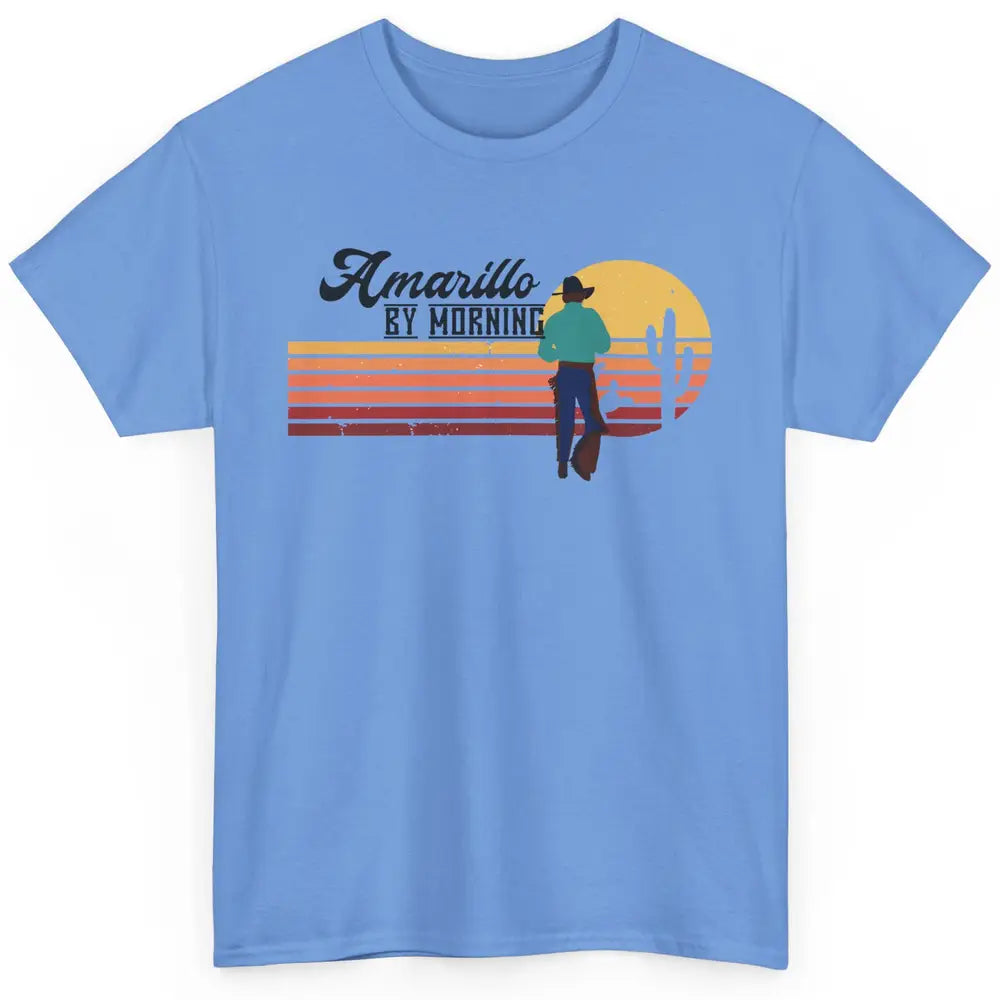 Vintage Cowboy Amarillo By Morning Cactus Western Country Classic Unisex T-Shirt