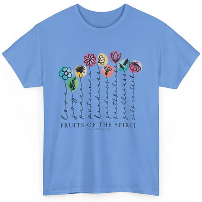 Flower Christian Fruits Of The Spirit Bible Verse Religious Classic Unisex T-Shirt