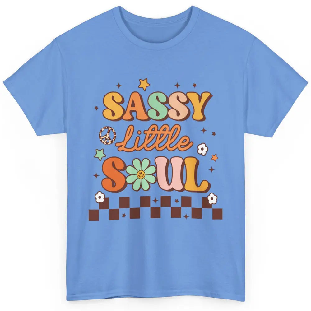 Sassy Little Soul Retro 60s Groovy Hippie Daisy Peace Boho Classic Unisex T-Shirt