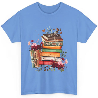 Books Floral Librarian Book Wildflower Bookworm Book Lovers Classic Unisex T-Shirt