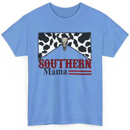 Cowhide Bull Skull Southern Mama Western Country Cowgirl Classic Unisex T-Shirt