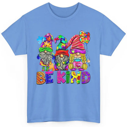 Be Kind Gnome Autism Awareness Month Autistic Jigsaw Puzzle Classic Unisex T-Shirt