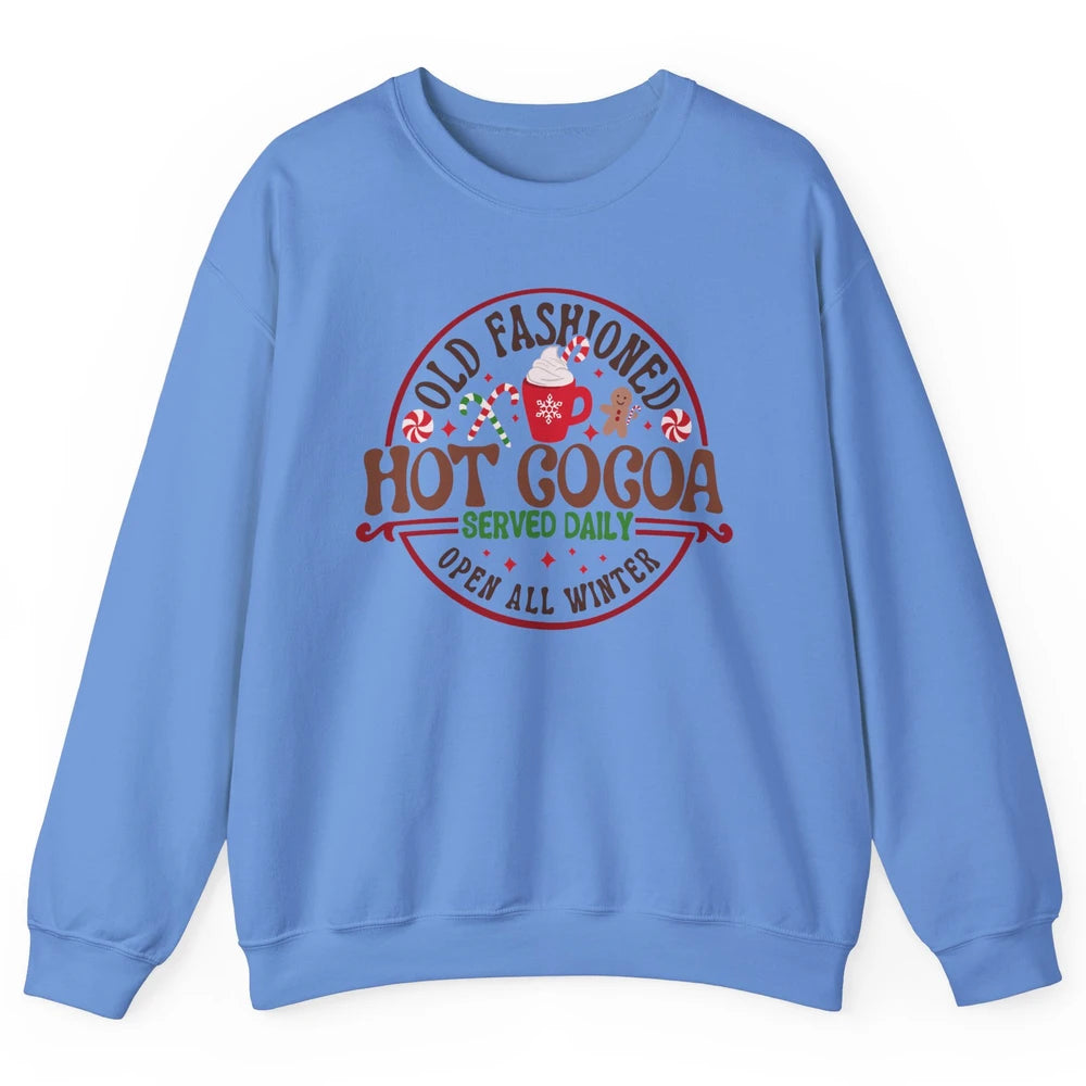 Christmas Gingerbread Hot Cocoa Hot Chocolate Christmas Unisex Crewneck Sweatshirt