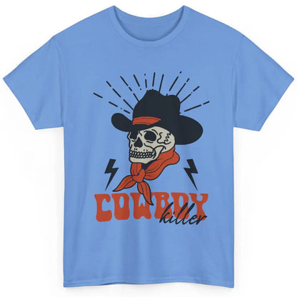 Cowboy Killer Skull Western Texas Skeleton Vintage Retro Classic Unisex T-Shirt