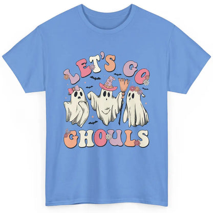 Cute Ghost Let's Go Ghouls Halloween Costume Kid Gift Classic Unisex T-Shirt