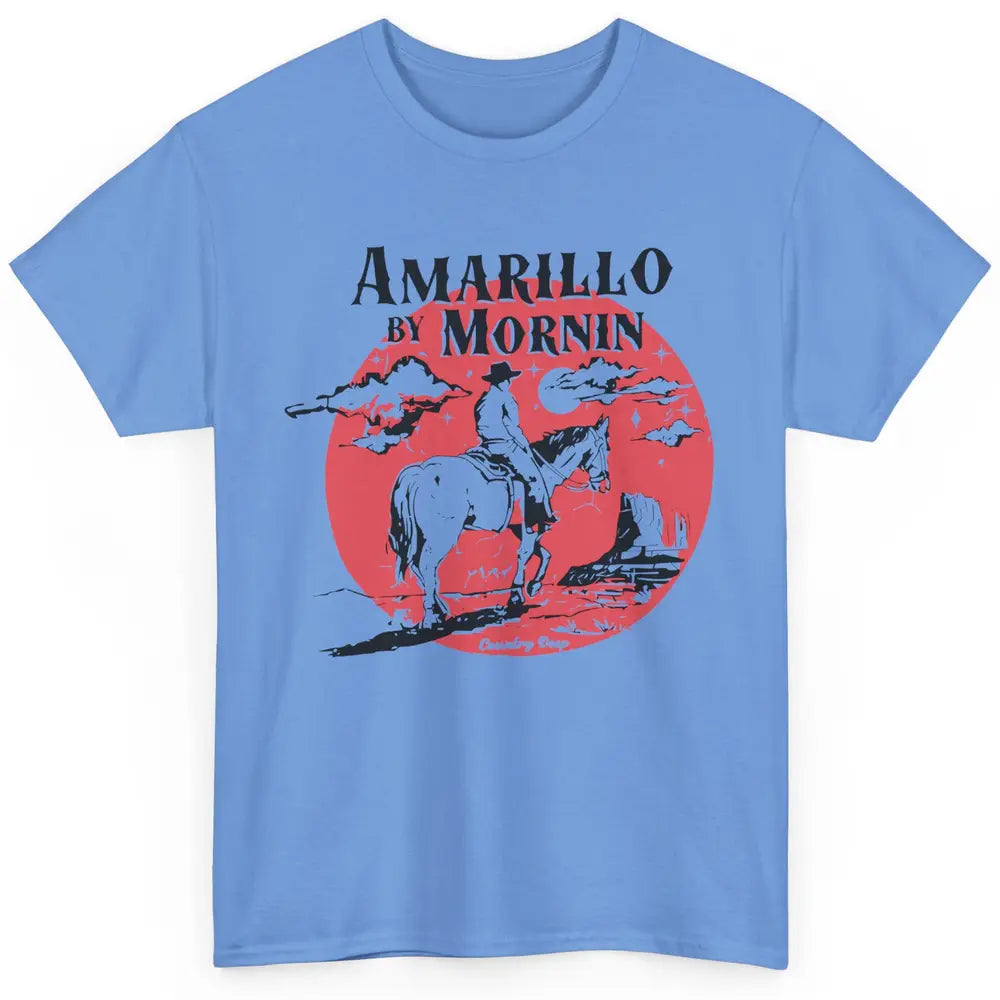 Vintage Cowboy Amarillo By Morning Desert Western Country Classic Unisex T-Shirt