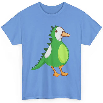 Dino Duck Funny Dinosaur Ducks Cute Duck Lovers Gift Classic Unisex T-Shirt