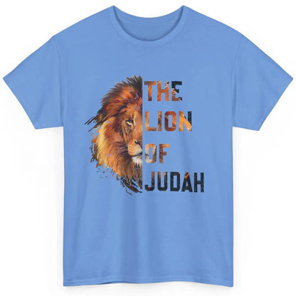 Yeshua Lion Of Judah Bible Verse Christian Faith Religious Classic Unisex T-Shirt