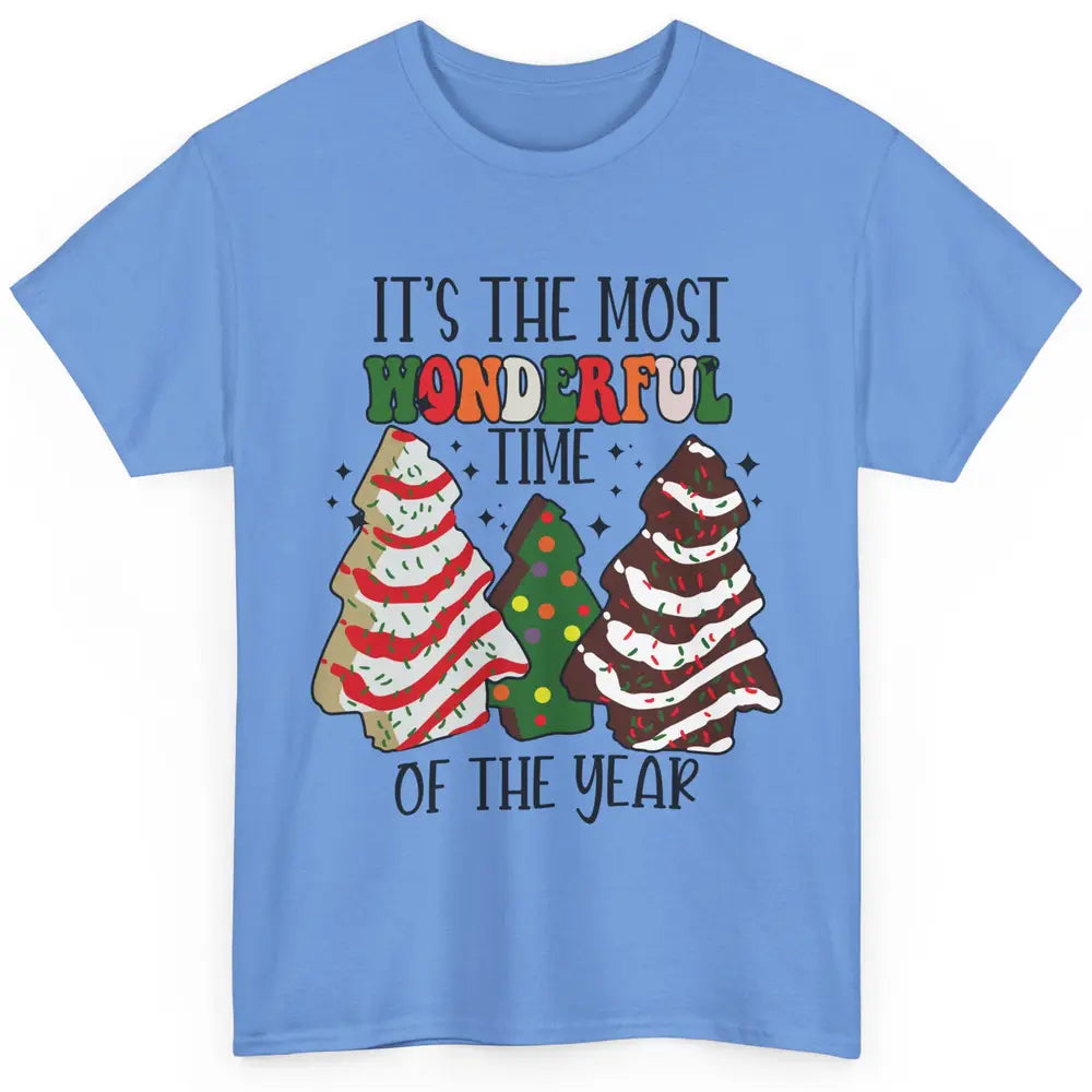 Christmas Tree Cakes Most Wonderful Time Of Year Christmas Classic Unisex T-Shirt