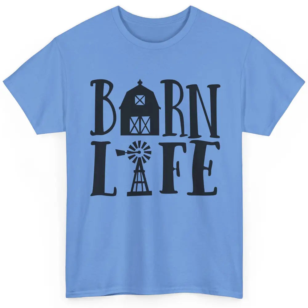 Farmhouse Barn Life Small Town Farm Animals Western Country Classic Unisex T-Shirt