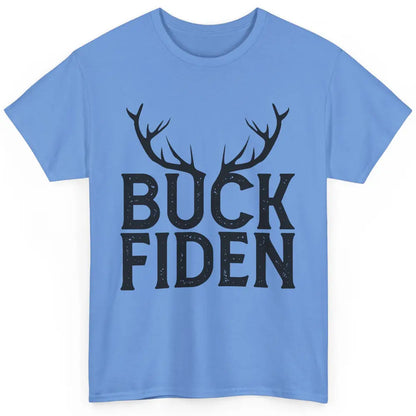 Funny Buck Fiden Deer I Will Not Comply Anti Biden Liberals Classic Unisex T-Shirt