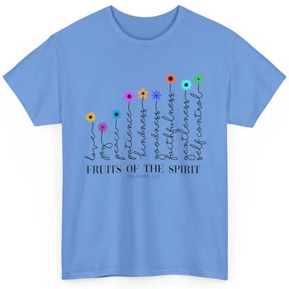 Flower Christian Fruits Of The Spirit Bible Verse Religious Classic Unisex T-Shirt