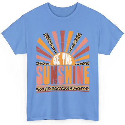 Be The Sunshine Retro Leopard Sun Vintage Summer Vacation Classic Unisex T-Shirt