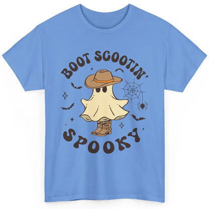 Cowboy Ghost Cowhide Boot Scooting Spooky Western Halloween Classic Unisex T-Shirt