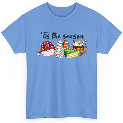 Funny Christmas Tree Tis The Season Cakes Parody Baking Gift Classic Unisex T-Shirt