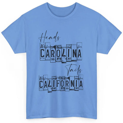 Vintage Heads Carolina Tail California Western Country Music Classic Unisex T-Shirt