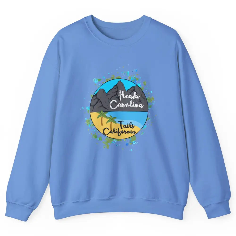 Vintage Heads Carolina Tail California Western Country Music Unisex Crewneck Sweatshirt