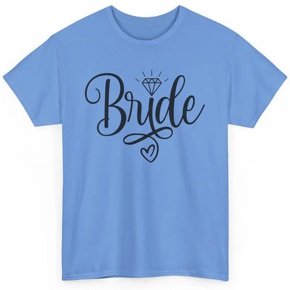 Bride To Be Wedding Ring Future Mrs. Engagement Bachelorette Classic Unisex T-Shirt