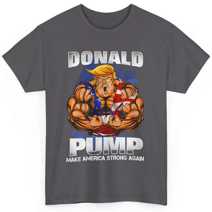 Donald Pump Weightlifter Make America Swole Again Trump 2024 Classic Unisex T-Shirt