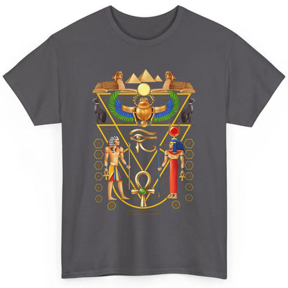 Cool Ancient Egyptian Culture Scarab Artifact Ankh Horus Eye Classic Unisex T-Shirt