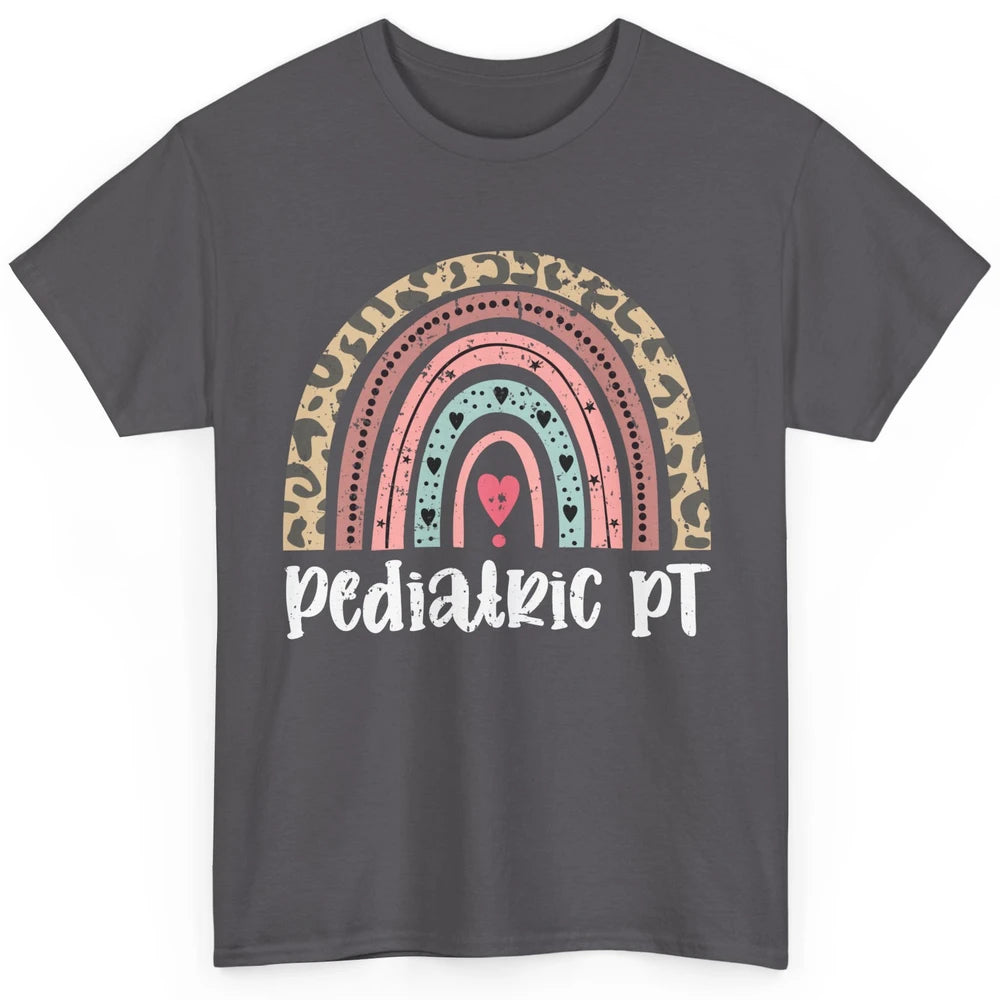 Retro Pediatric Physical Therapy Rainbow Physical Therapist Classic Unisex T-Shirt