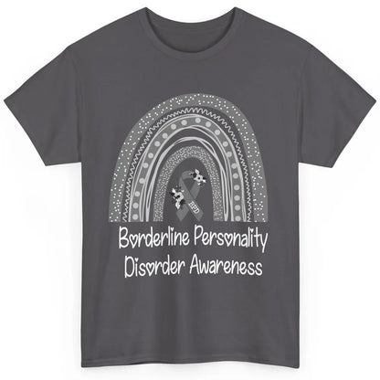 Borderline Personality Disorder Awareness BPD Gray Rainbow Classic Unisex T-Shirt