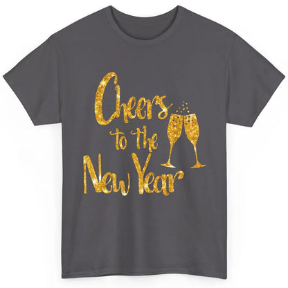 Cheers To The New Year Wine Drinking New Year Celebration Classic Unisex T-Shirt