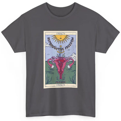 1973 Pro Roe Feminist Strength Tarot Card Mystical Halloween Classic Unisex T-Shirt