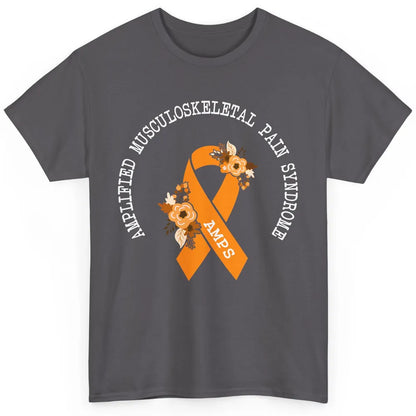 Amplified Musculoskeletal Pain Syndrome AMPS Orange Ribbon Classic Unisex T-Shirt