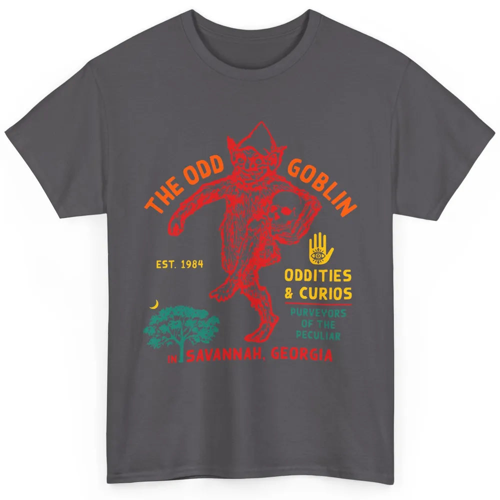 Vintage The Odd Goblin Est 1984 Oddities Savannah Georgia Classic Unisex T-Shirt