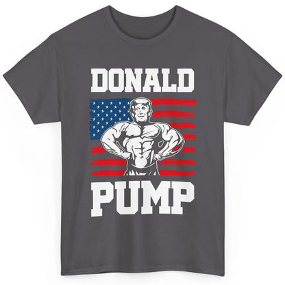 Donald Pump Gym Rat Make America Strong Again Trump 2024 Classic Unisex T-Shirt