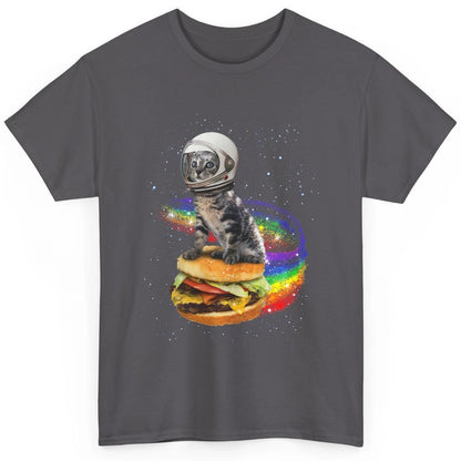 Funny Catronaut Cat Astronaut In Space Hamburger Astrocat Classic Unisex T-Shirt