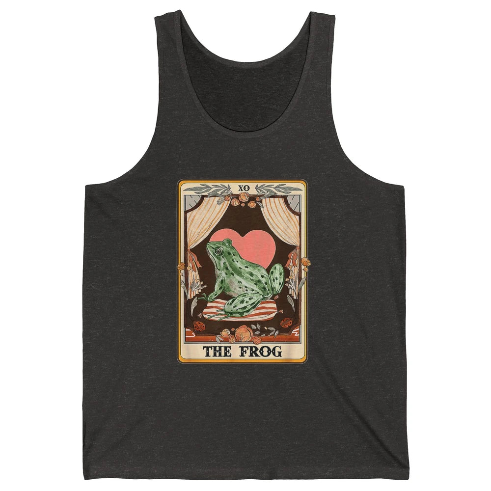 The Ginger Tarot Card Ginger Tabby Cat Ginger Cat Halloween Unisex Jersey Tank